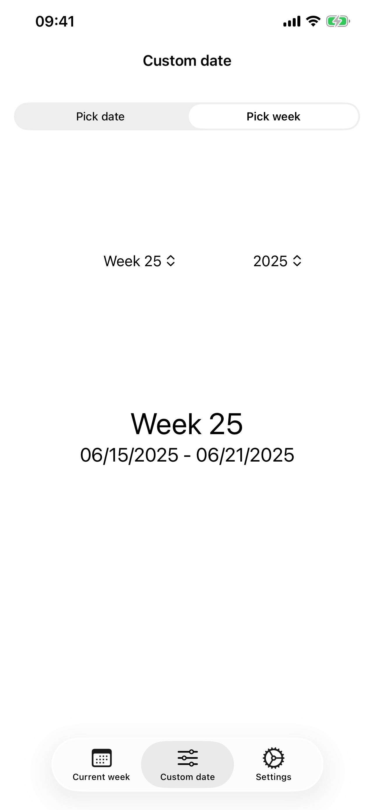Calendar Week screenshot 4