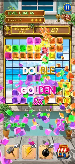 Gem Puzzle Island screenshot 4