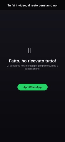 Registra screenshot