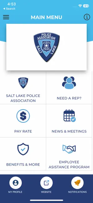 Salt Lake Police Assoc. screenshot 3