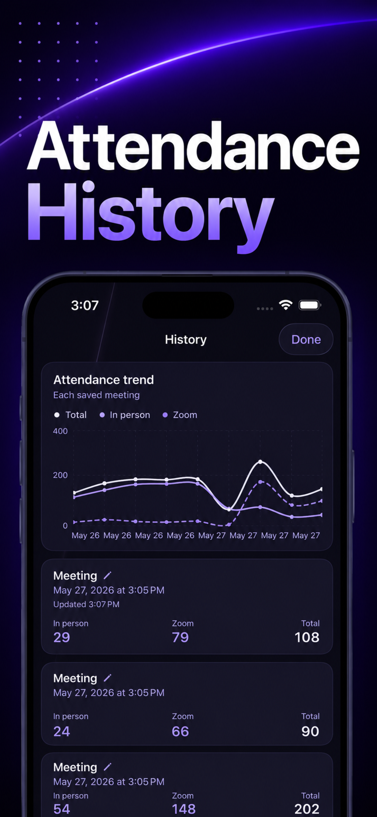 Meeting Count screenshot 6