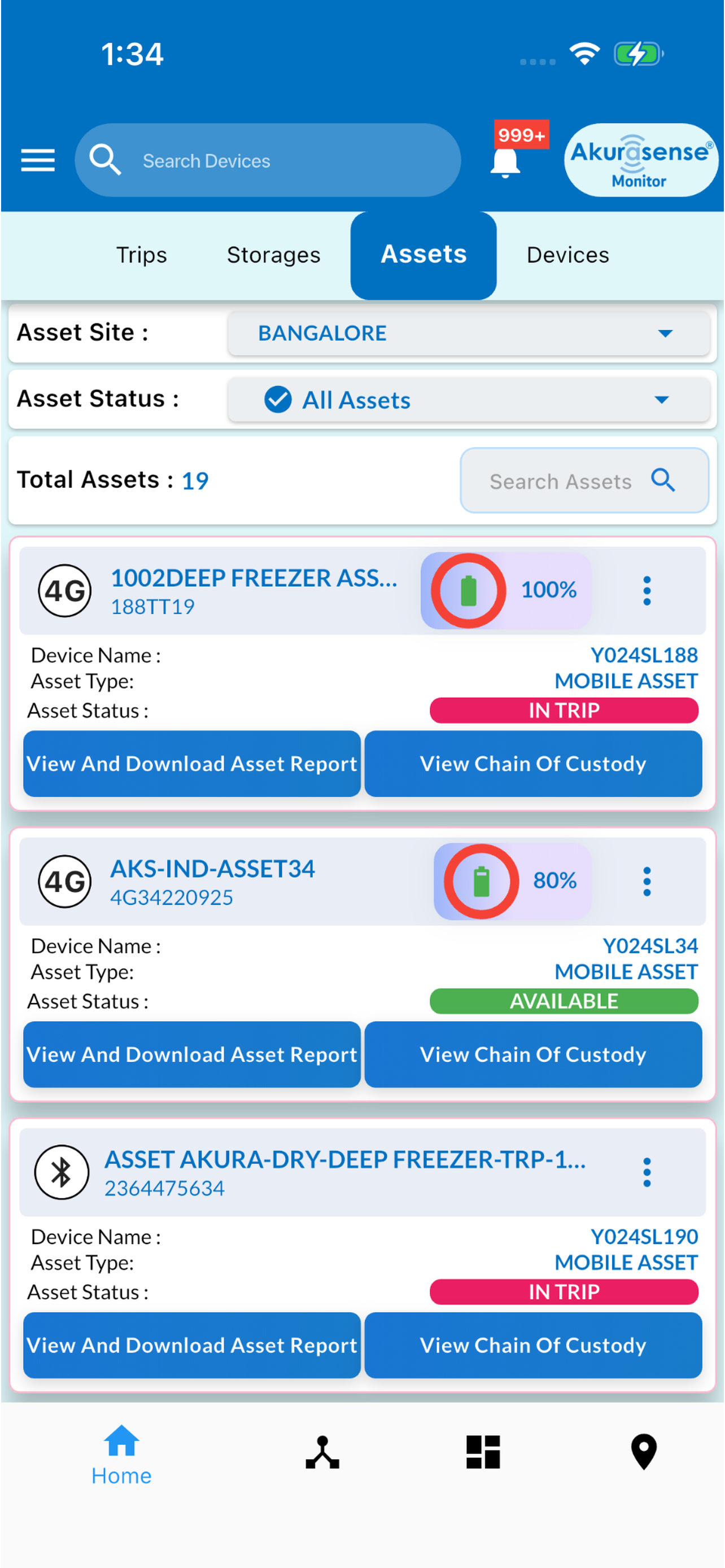 Akurasense Monitor