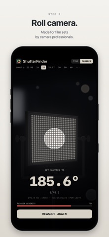 ShutterFinder: Flicker Meter Screenshot 3 of 3