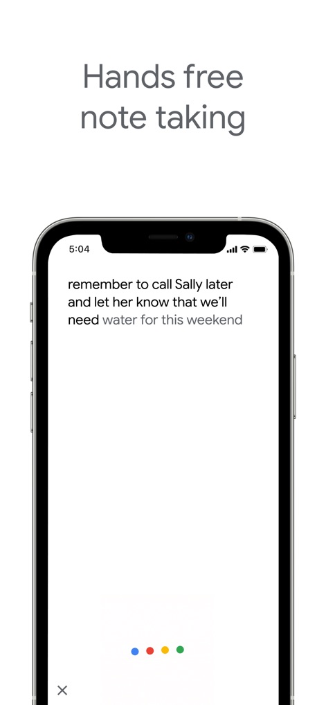 Google Keep - Notes and lists - Voice Note Transcription