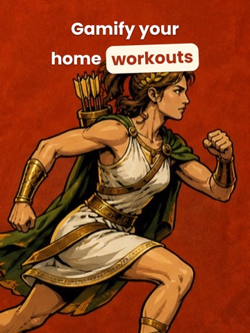 Gamified Workouts: Snapfit iPad screenshot