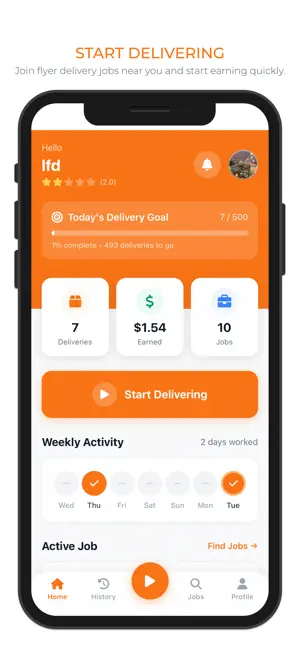 Local Flyer Delivery screenshot 1
