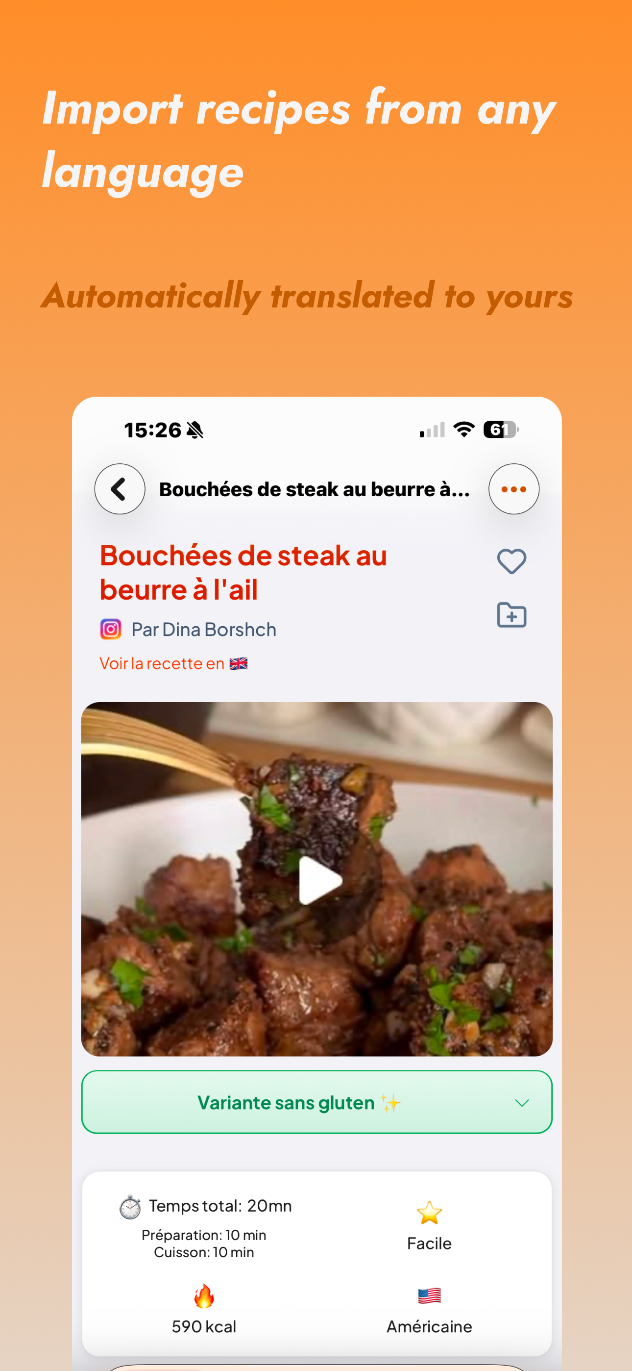Reely: Recipe & Meal Planner