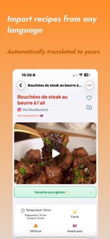 Reely: Recipe & Meal Planner screenshot