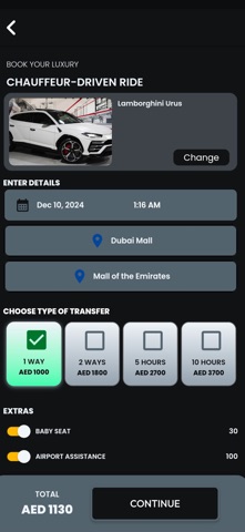 The Summit Limousine screenshot