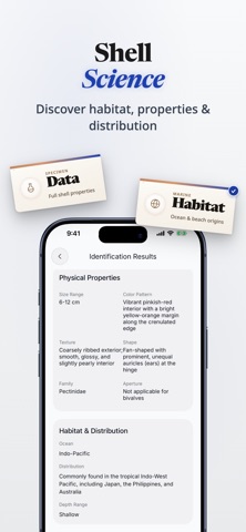 ShellSnap:Sea Shell Identifier Screenshot 4 of 5