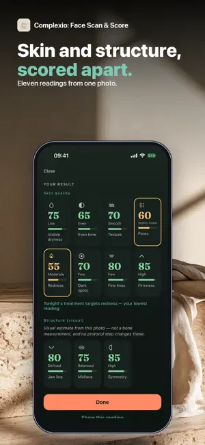 Complexio: Face Scan & Score screenshot 2
