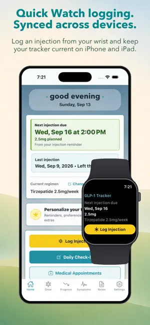 GLP-1 Tracker: Weight & Dose screenshot 3