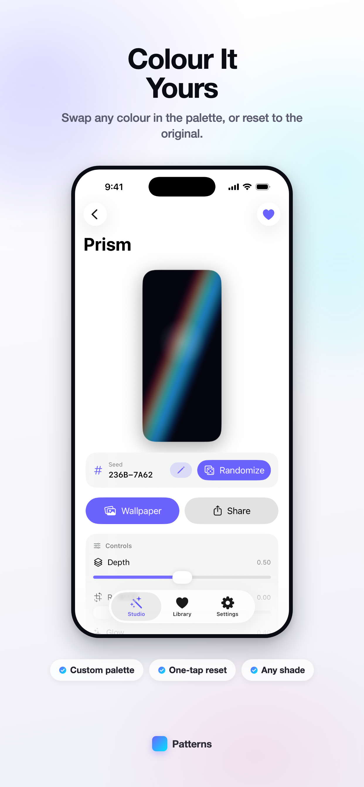 Patterns: Create Wallpapers screenshot 2