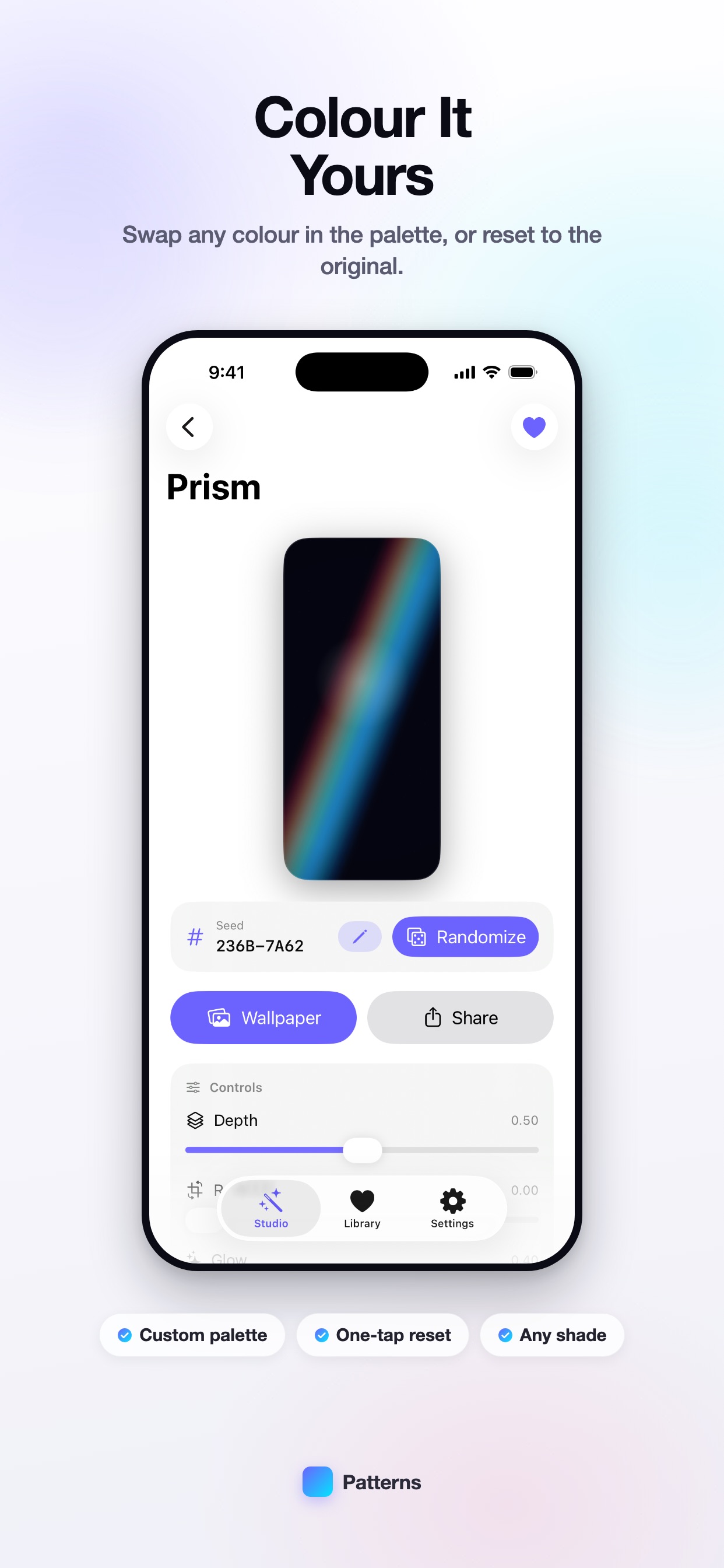 Screenshot 2 of Patterns: Create Wallpapers