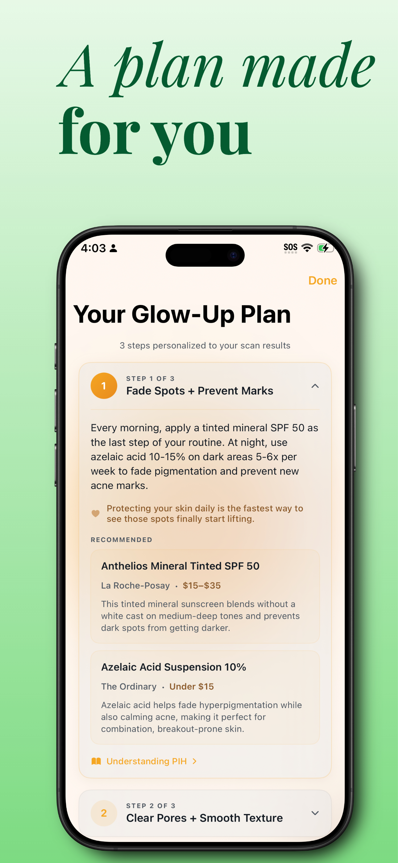 GlowUp: Skin Scanner