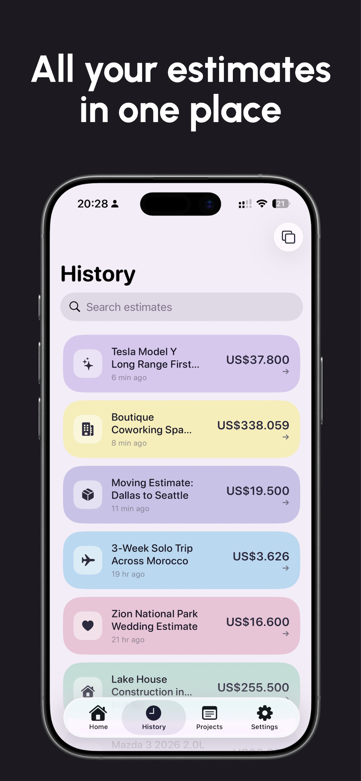 CostWise AI - Cost Estimator