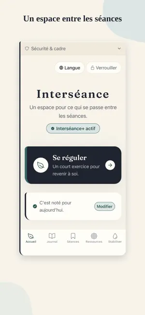 Interséance screenshot 2