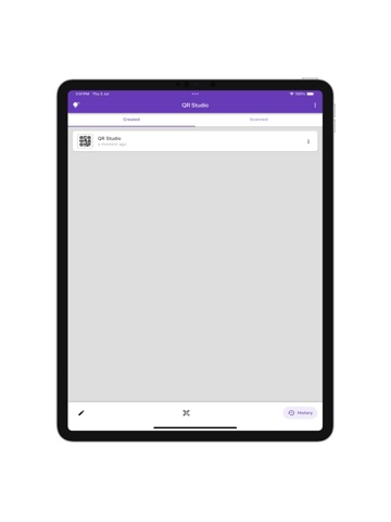 QR Studio ‎ iPad screenshot