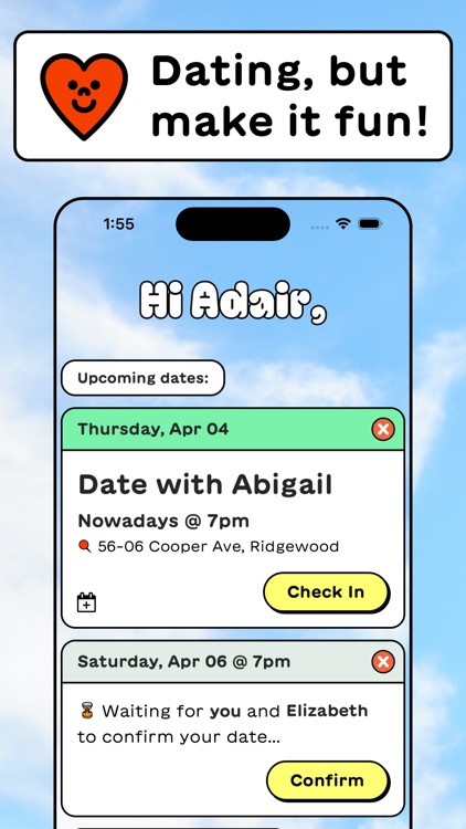 oh hi — dating but fun