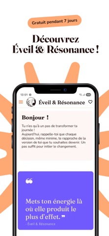 Éveil & Résonance screenshot