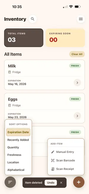 Frigit screenshot 1