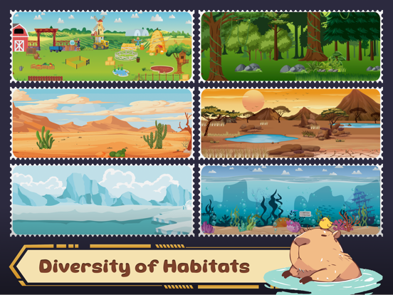 Screenshot #4 pour Capybara Game: Animal Search