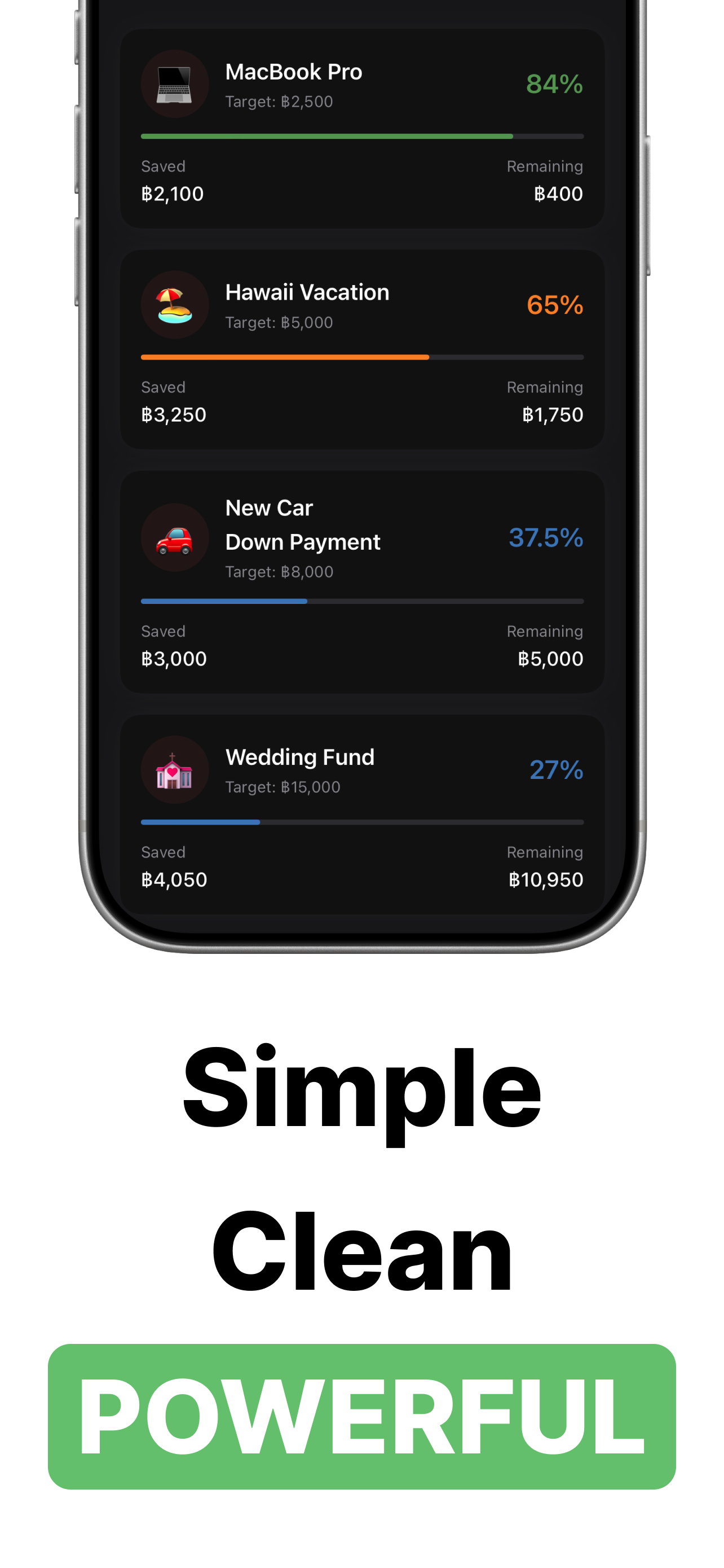 Savings Goal Tracker App screenshot 3