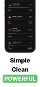 Savings Goal Tracker App screenshot
