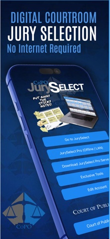 CoPO-JurySelect iPhone screenshot