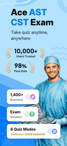 CST Exam Prep 2026 iPhone screenshot