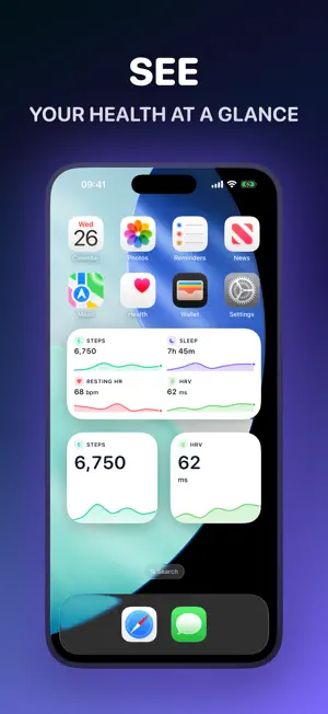 Daily Health: Glance Vitals screenshot 1