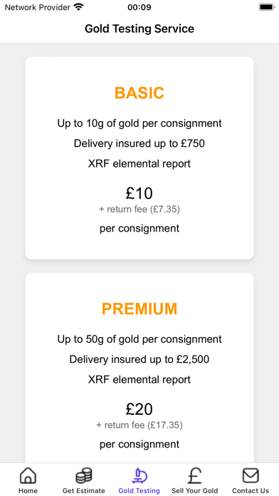 Sell My Gold Screenshot