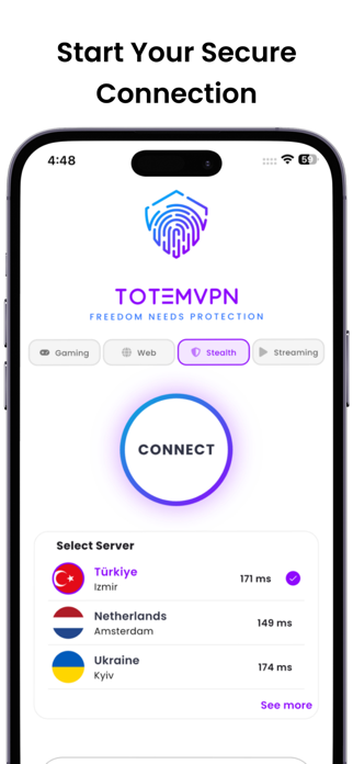 TOTEM VPN Screenshot 1 of 4