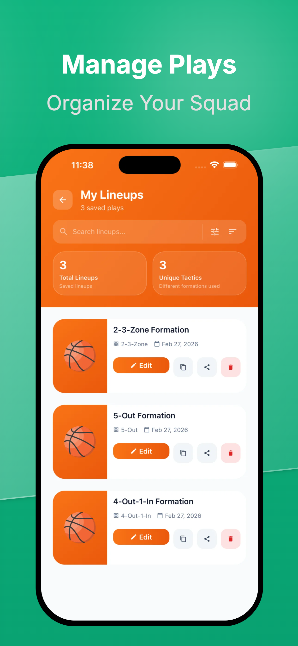 Lineup Builder Pro screenshot 7