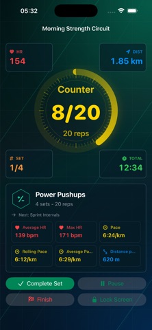 Reachit Workout Screenshot 1 of 3