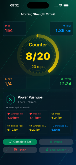 Reachit Workout Screenshot 1 of 3