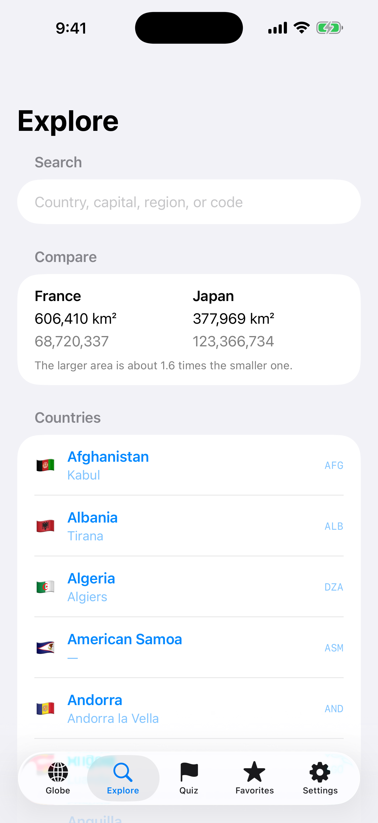 Touch Globe: World Atlas screenshot 4