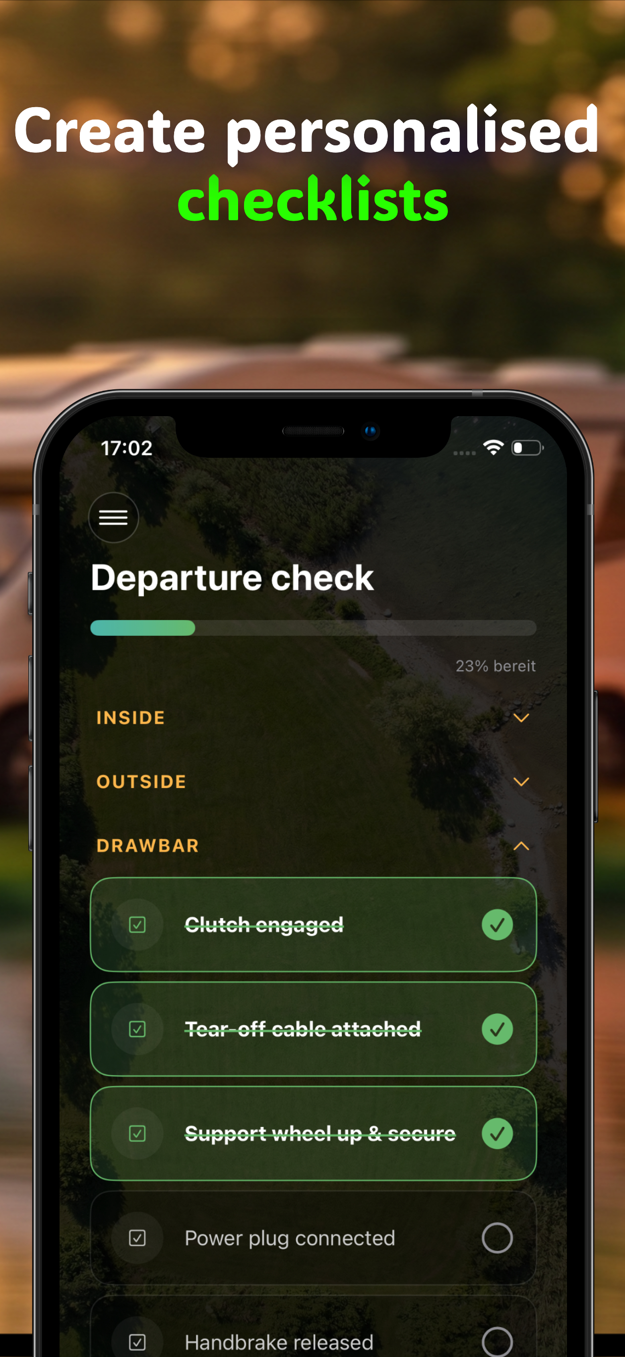 Camping Assistant: Leveler