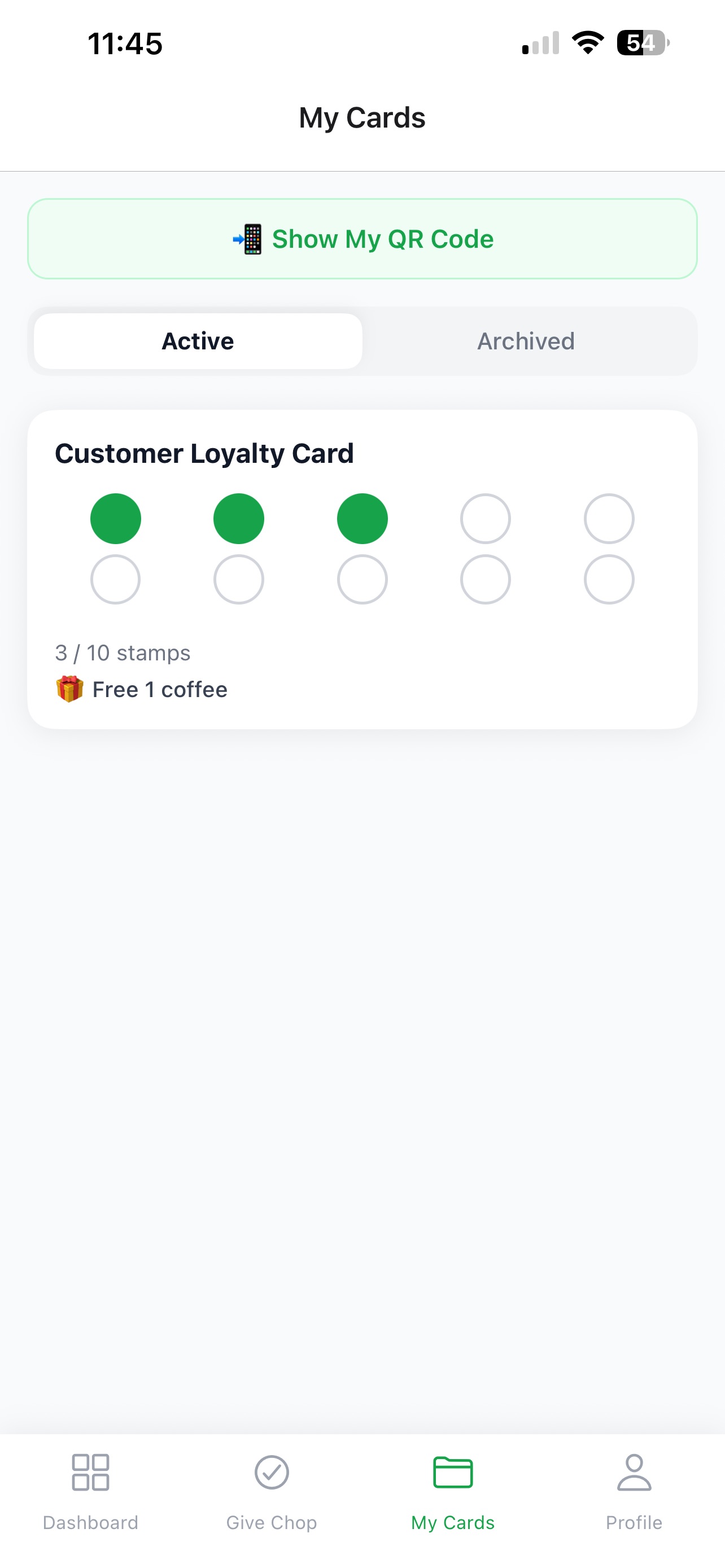 Screenshot 4 of ChopNSave: Loyalty Rewards