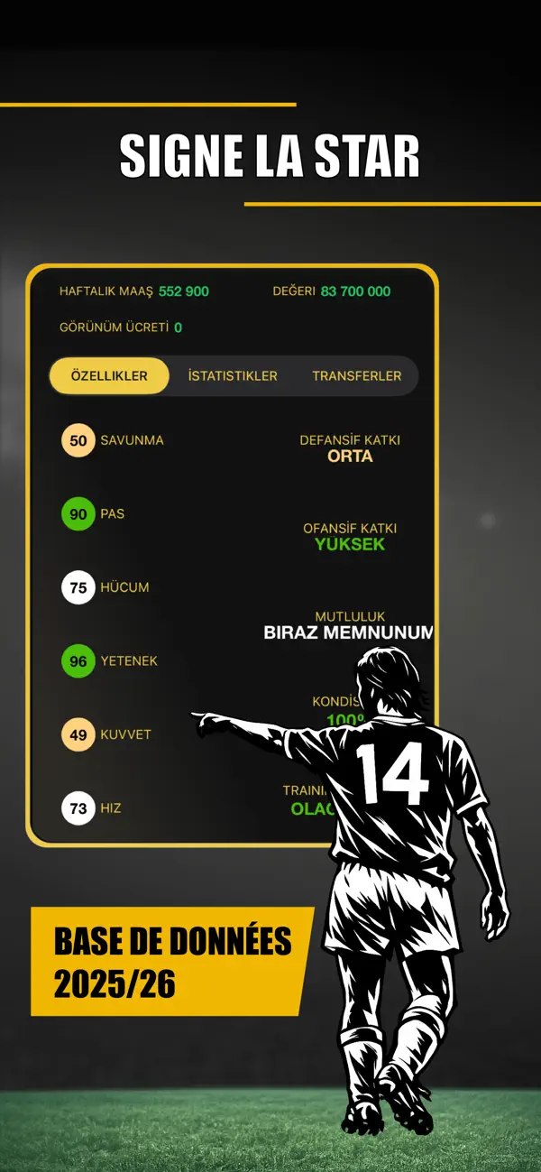 Screenshot #3 pour Be the Manager 2026: Football