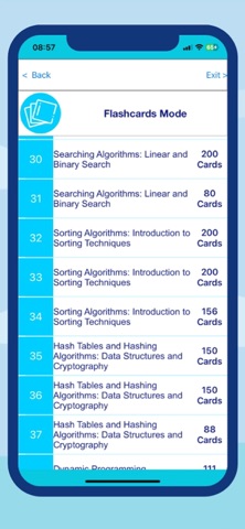 DSA Exam Review screenshot