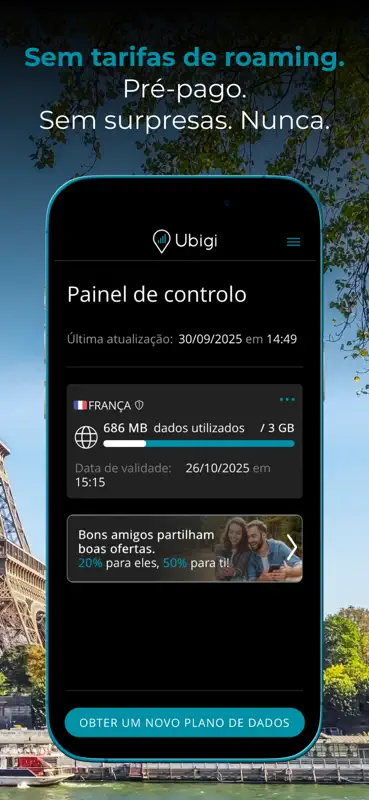 Ubigi: Travel eSIM & data plan screenshot 8 of 8