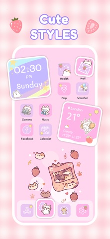 Homescreen Theme iPhone screenshot 2