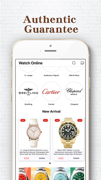 Watch Online - Luxury Watches Screenshot