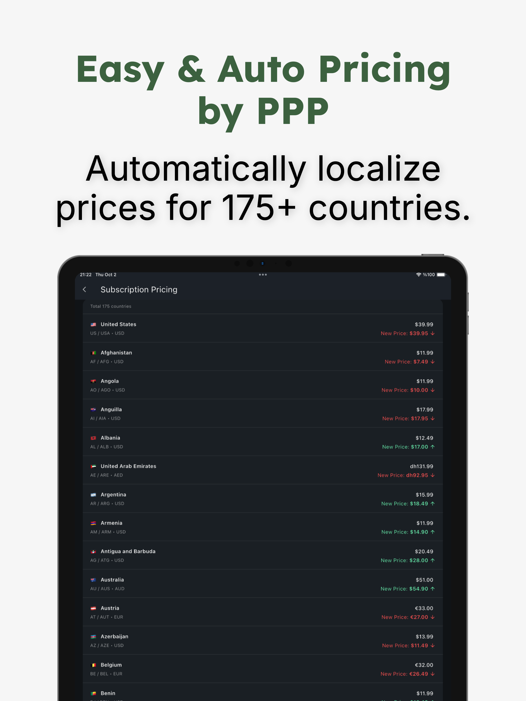Price Localize - App Pricing screenshot 6