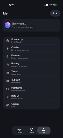 MelodyMaker AI: Song Studio Screenshot 6 of 6