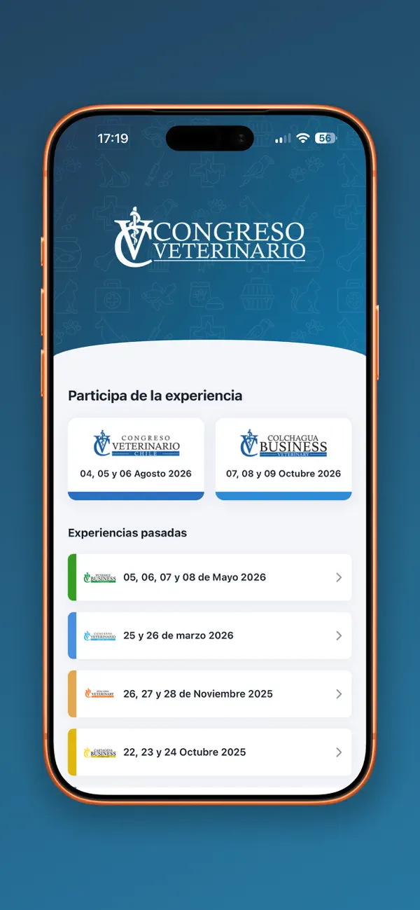 Screenshot #1 pour Congreso Veterinario