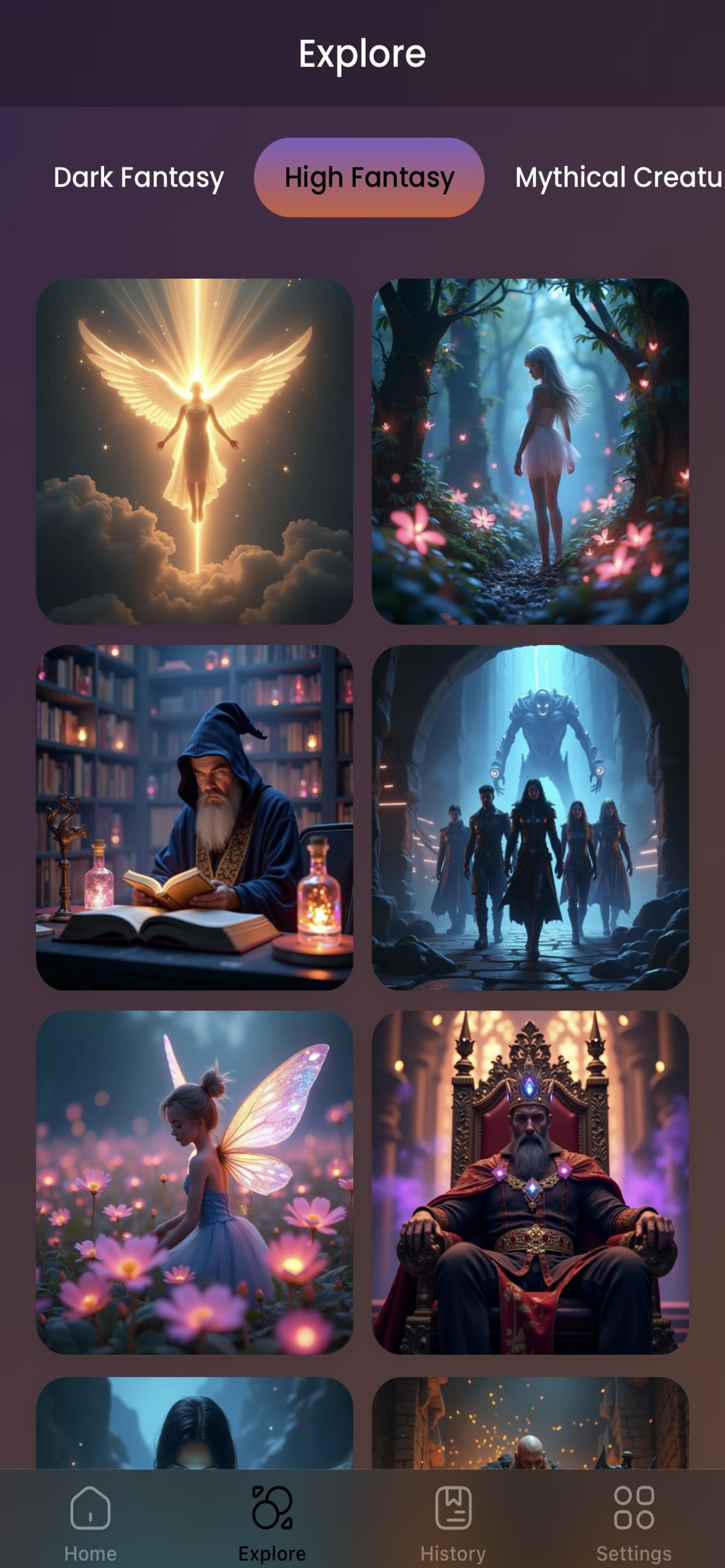 Fantasy AI: Art Creator