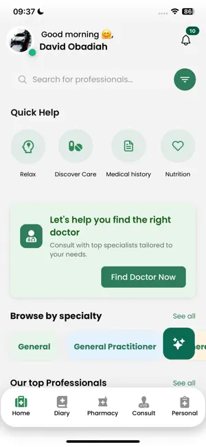 Kenei Health screenshot 1