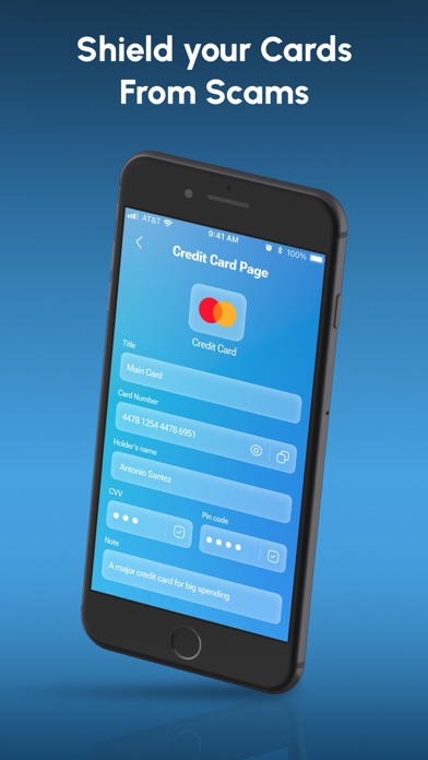 Mobile Protection - Safe Data Screenshot